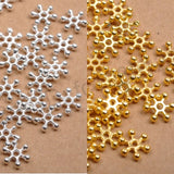 200Pcs Silver & Golden FLOWER DAISY Spacer BEADS - Choose 6MM,8MM,10MM Daisies