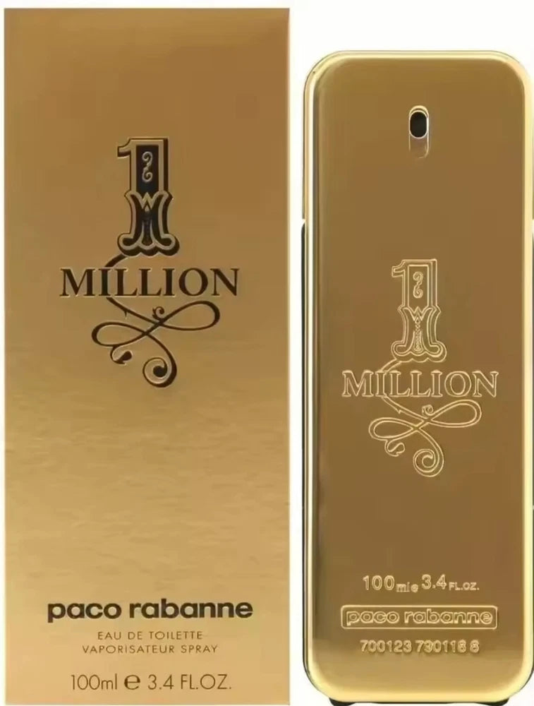 One Million by Paco Rabanne for Men's Eau De Toilette TESTER 3.4 fl oz 100 ml. EDT
