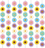 12 Packs Spring Sun Flowers Banners Sunflower Garland Kit Flower Hanging Swirl S Sunflower
