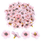 100-Pack Artificial Flower Heads, Mini Silk Faux Daisy Flowers DIY [Light Pink] Daisies