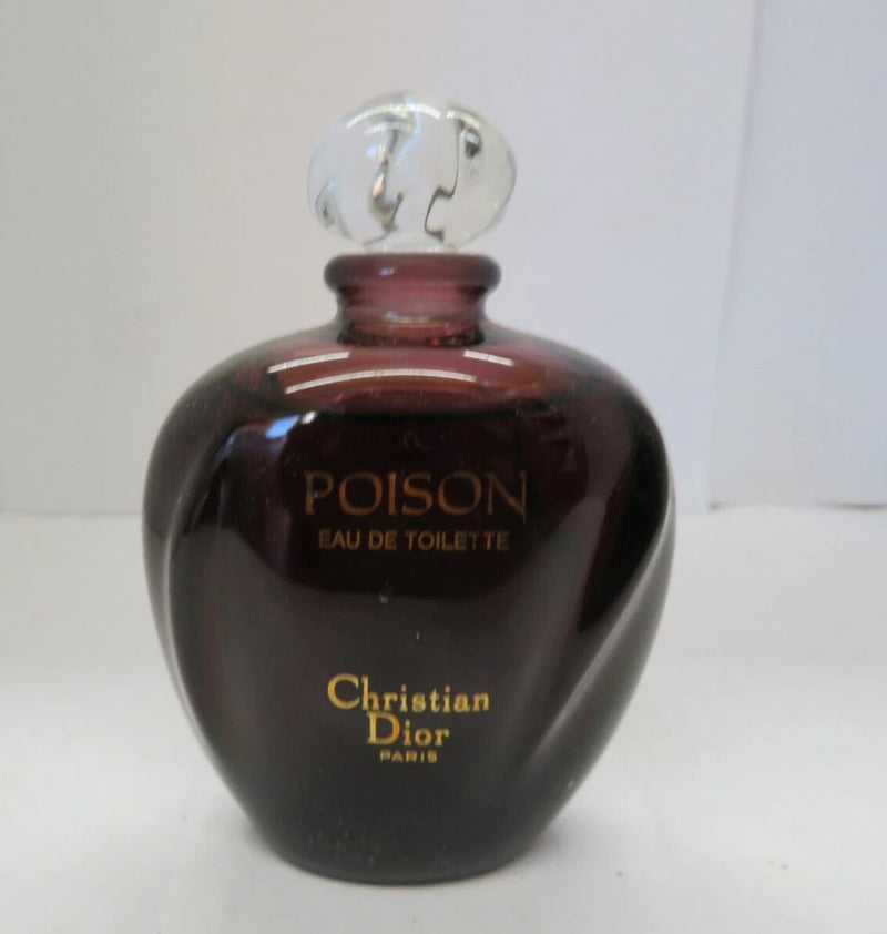 CHRISTIAN DIOR VINTAGE 1987 POISON  1.7 oz/50 ml EAU DE TOILETTE SPLASH WOMEN EDT
