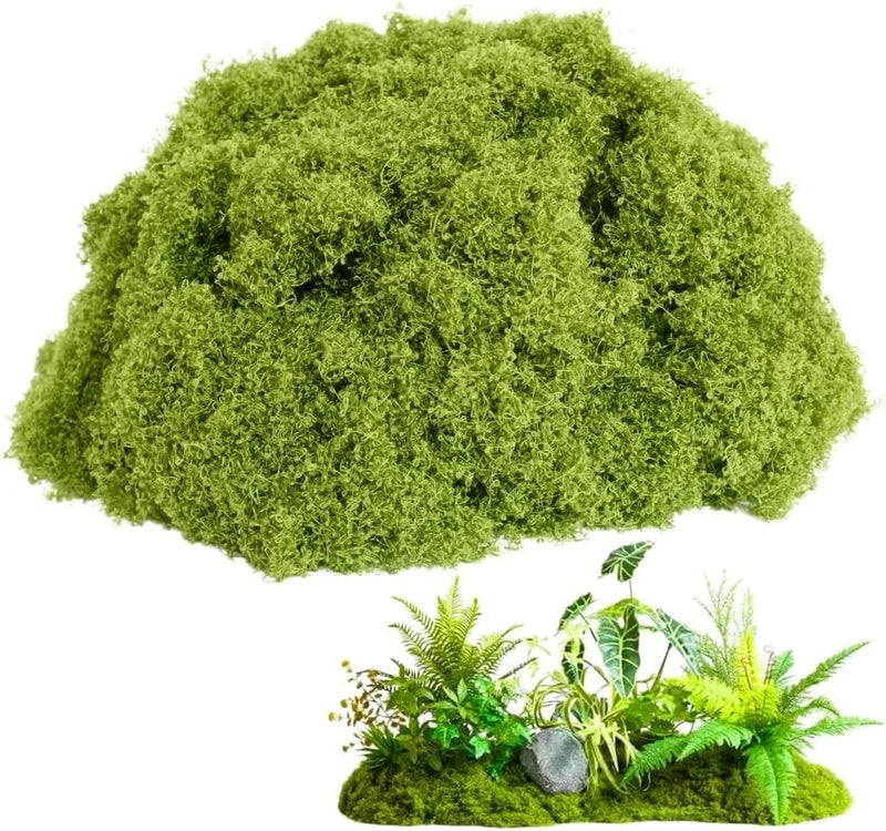 Fake Moss Plants 5OZ Artificial Moss Faux Moss Crafts Table Centerpieces Indoor Green Plant
