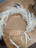 Ring Pampas Grass Wreath - Threshold Pampas Grass