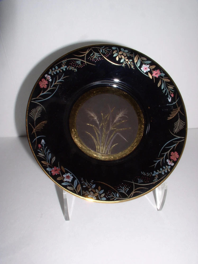 The Japanese Blossoms of Autumn-Pampas Grass by Hamilton 6" Collect Plate#0643D Pampas Grass