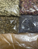 Dried Flowers For Crafts Soap Making- Lavender Orange Jasmine Rose & Chamomile Dried Flower