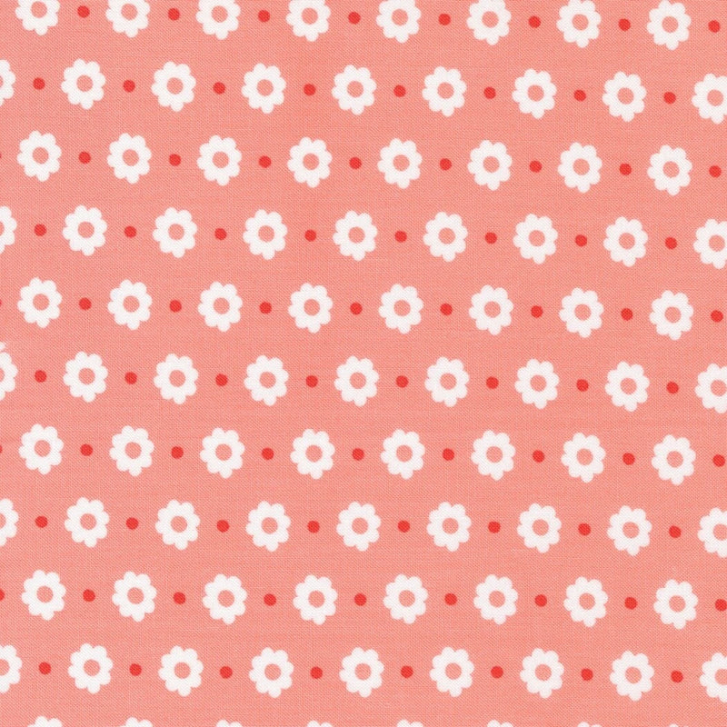 Simply Delightful Petal Small Floral Carnation by Sherri & Chelsi Moda 1/2 Yard Carnation