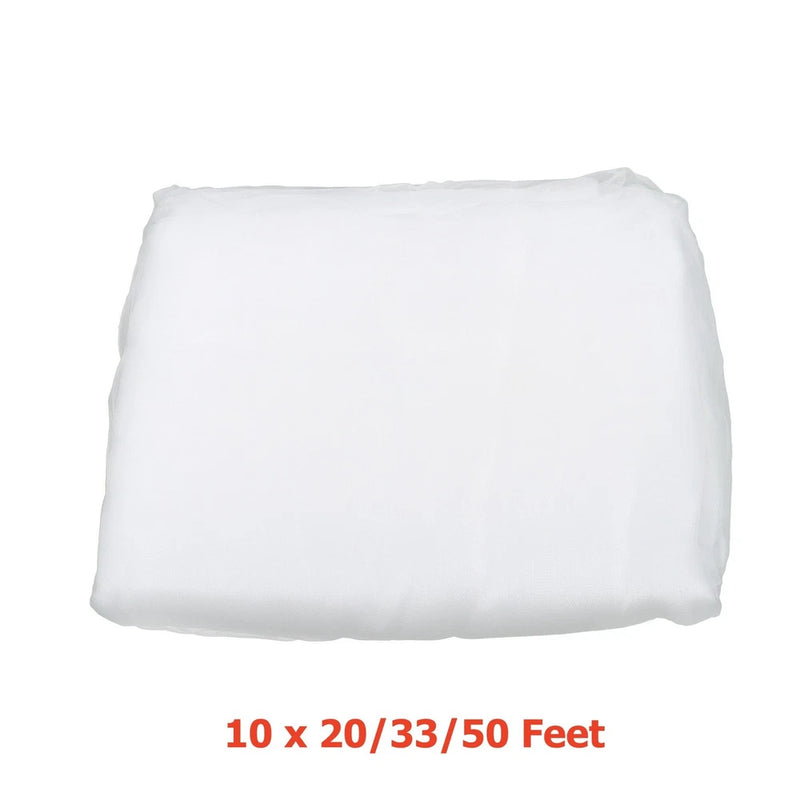 10 _ 20/33/50 FT Garden Netting Ultra Fine Netting For Garden Protection Plants Garden Plants