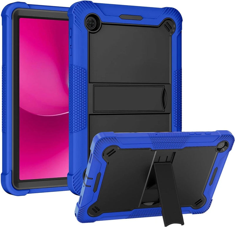 Shockproof tablet case with built-in stand, blue, for 10.1-inch tablet