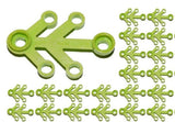 __NEW LEGO x20 Small LIME GREEN 4 x 3 Tree Leaf Branch limb Forest town City Green Plant