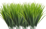 Artificial Shrubs Bushes, Plastic Wheat Grass Green Leaves Fake Plants for Indoo Green Plant