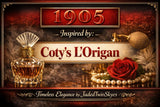 1 9 0 5 ~A Luxury Oil Fragrance inspired by Coty's L'Origan .34 fl oz Carnation