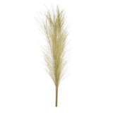 1Pcs Faux Pampas Grass 17.7" Fake Pampas Grass for Wedding Decoration Gold Pampas Grass