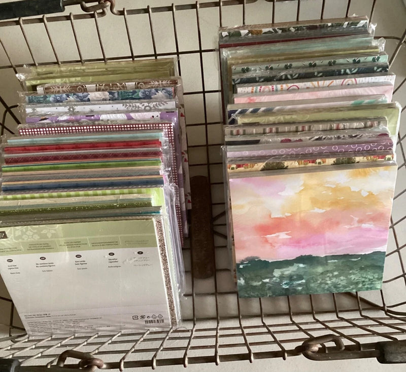 Stampin' Up! 6x6 designer series paper stack assortment, assorted patterns