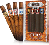 Cuba Classic 4 Piece Variety Set 4 X 1.17 Oz EDT Cologne for Men New in Box EDT