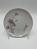 Royal Court Fine China Carnation Japan 7.25Ó Diameter Salad Plates Lot of 2 EUC Carnation