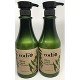 Codi Green Tea Hand & Body Lotion 25 fl oz (Pack of 2) Bouquet