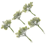 5 Pcs Artificial Greenery for Decoration Centerpiece Table Decorations Green Plant