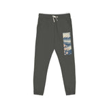 Mount Fuji Cherry Blossom Sweatpants | Joggers Hydrangea