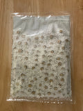 500 Pack of Dried Pressed Natural White Rhodanthe Head Flowers Bulk Dried Flower