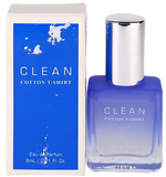 Cotton T-Shirt by Clean for Women Eau de Parfum Splash 0.21oz Damaged Box New EDP