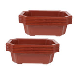 10 Pcs Office Plant Container Vintage Flower Pot Bonsai Trees Garden Decor Pots Garden Plants