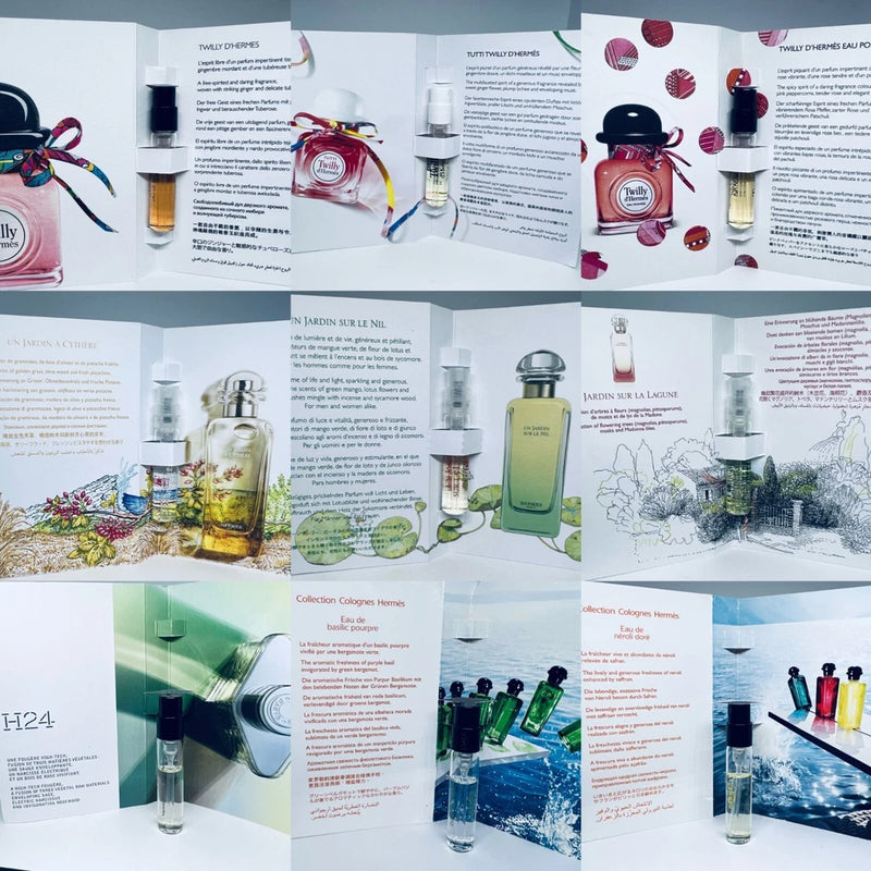 Hermes Perfume Sample Vials 2ml each. Choose your Scent & Combined Shipping EDP