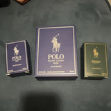 Ralph Lauren Polo Blue & Polo Eau de Toilette Spray Set for Men 75ml 15ml EDT