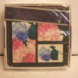 Pimpernel Hydrangea 6 Coaster Set New in Box Hydrangea