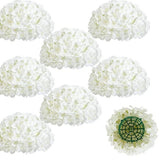 Auihiay 8 PCS Half Hydrangea Wedding Flower Balls for Centerpieces, White Hyd... Hydrangea