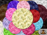Minky Rosebud Fabrics / 58" Wide / Sold by the Yard Flowering Plants