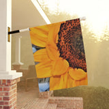 Decorative House Flag Size 24.5'' _ 32'' Sunflower House Flag Sunflower