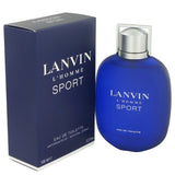 Lanvin L'homme Sport Fragrance 3.3oz Eau De Toilette Spray MSRP $80 NIB EDT