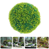 5 Pcs Artificial Topiary Fake Plant Greenery Spheres Hanging Grass Green Plant