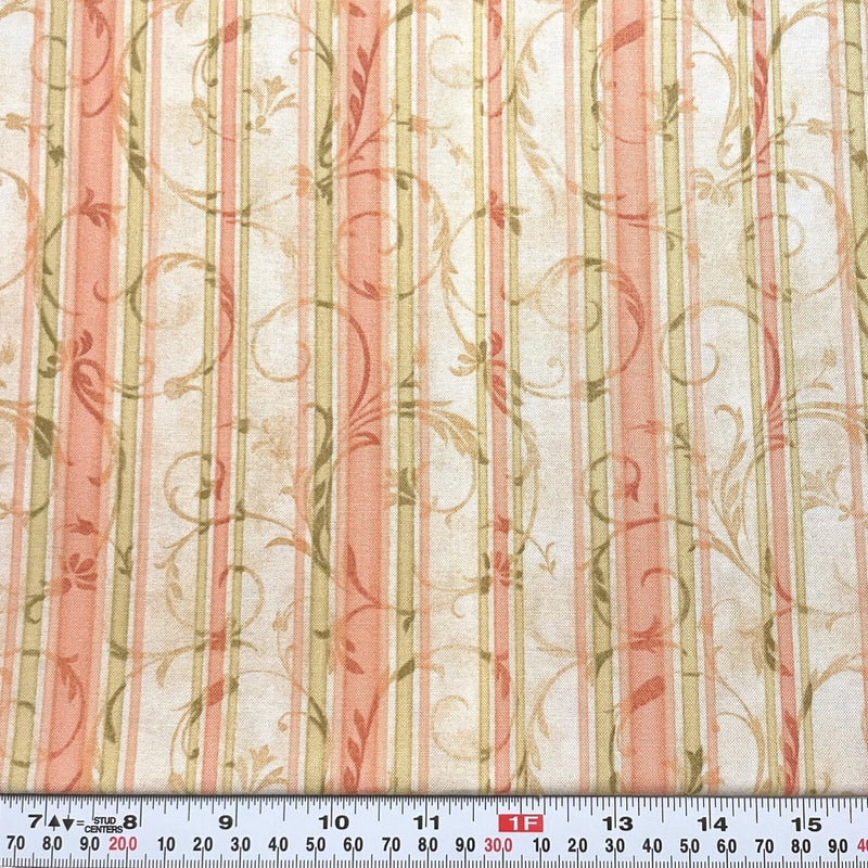 Willowberry Winter by Maywood Studio Cotton Fabric by the HALF YARD 18" x 44" Flowering Plants
