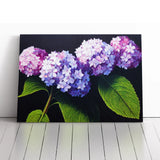Hydrangea Flower View Vol.2 Canvas Wall Art Print Framed Picture Home Decor Hydrangea