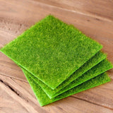 6 Pcs Miniature Landscaping DIY Micro Landscape Simulated Moss Decoration Green Plant