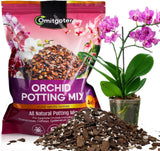 Organic Orchid Potting Mix 1Qt, Mixture of Orchid Bark and Perlite, Specifically Orchids