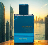 Aqua Dubai Al Haramain Amber Oud  60ml ( 2 oz ) Long Lasting Extrait de Parfum. EDP