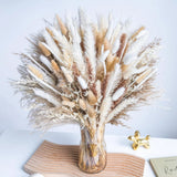 natural dried pampas grass boho home decor bouquet Pampas Grass