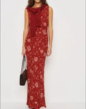 Reformation Prescott Sleeveless Floral Maxi Dress in Tudor Rose Size M NWT $218 Daisies