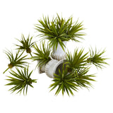 ARTIFICIAL AGAVE SILK MINI SPIKY SUCCULENT PLANTS ACCENT HOME DECOR (SET of 12) Green Plant