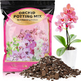 Orchid Potting Mix 1Qt_Orchid Soil Composed of Orchid Bark and Perlite_Premium O Orchids