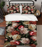 3D Peony Flower A014 Bed Pillowcases Quilt Duvet Cover Uta Naumann Zoe Peony