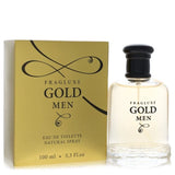 Fragluxe Gold by Fragluxe Eau De Toilette Spray 3.3 oz For Men Brand New EDT