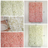 Silk Hydrangea Flowers 11 sq ft UV Protected Wall Backdrop Panels Centerpieces Hydrangea