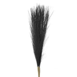 12Pcs Faux Pampas Grass,21" Fake Pampas for Wedding Decoration,Black Pampas Grass