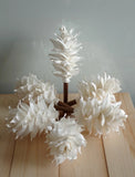 6 Indian Paintbrush Artificial Sola Wood Flower Diffuser Flowers 10cm Height. Sunflower