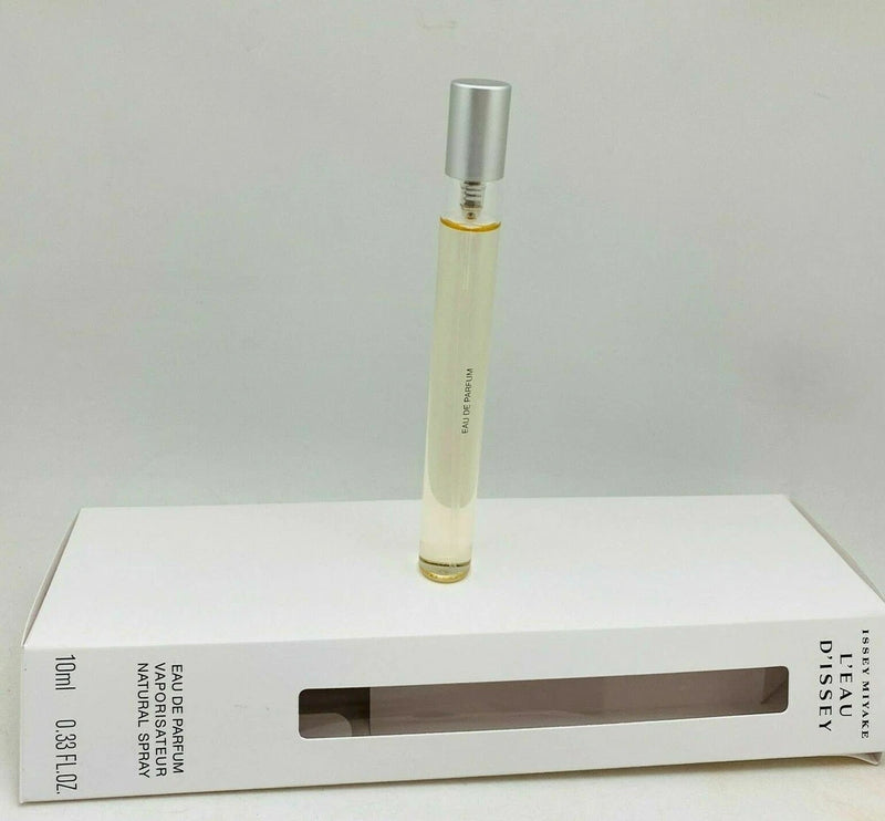 Issey Miyake L'eau D'Issey for Women EDP: slim clear bottle with silver cap, boxed