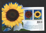 CANADA - 2011 SUNFLOWERS SOUVENIR SHEET - SCOTT 2440 - MNH Sunflower
