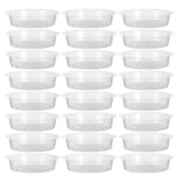 60 Pcs Gardening Tray Plant Dishes Saucer Decorative Planter Drip Clear Plants Garden Plants